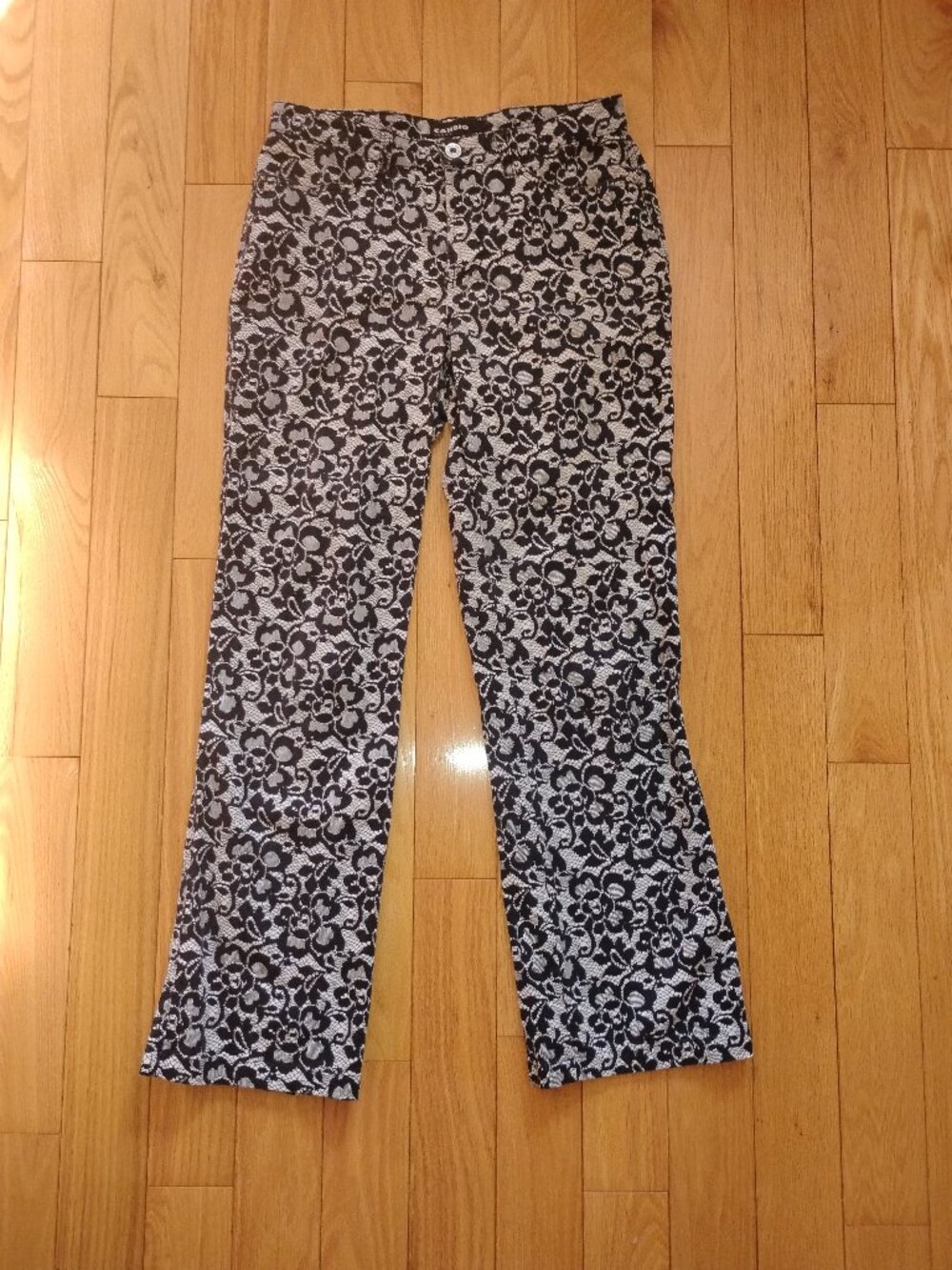 Cambio Jeans Lace Print Floral